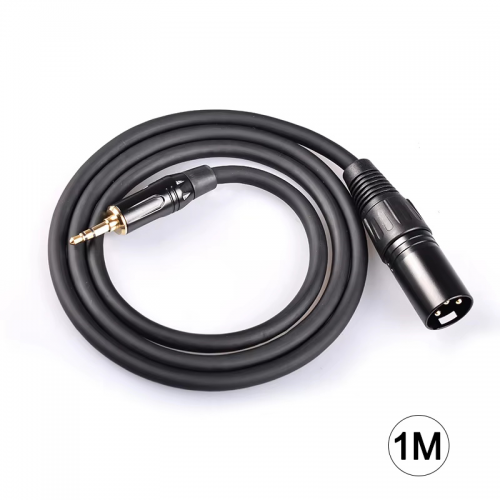 Câble TRS 3,5 mm mâle vers XLR 3 broches adapté pour DOREMiDi MIDI vers LTC (MTC-10)