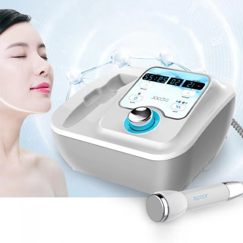 Nouveau Dcool Portable thérapie froide et chaude EMS pour le resserrement de la peau Anti poches visage électro Poration Machine dispositif de beauté