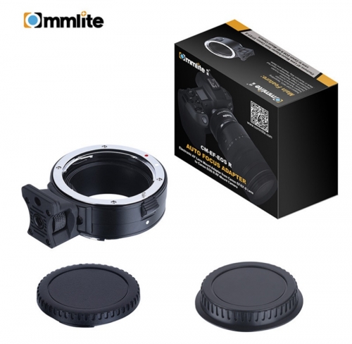 Commlite EF-EOS R adaptateur d'objectif autofocus électronique adaptateur à baïonnette EF vers R pour objectifs Canon EF/EF-S