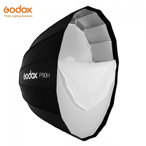 Godox P90H P120H boîte à lumière parabolique profonde avec monture Bowens