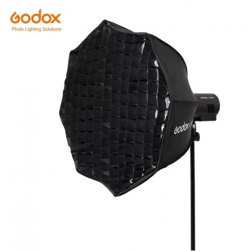 Godox AD-S60S softbox parabolique de 60 cm de profondeur avec softbox à montage sur grille en nid d'abeille pour ad300pro ad400pro