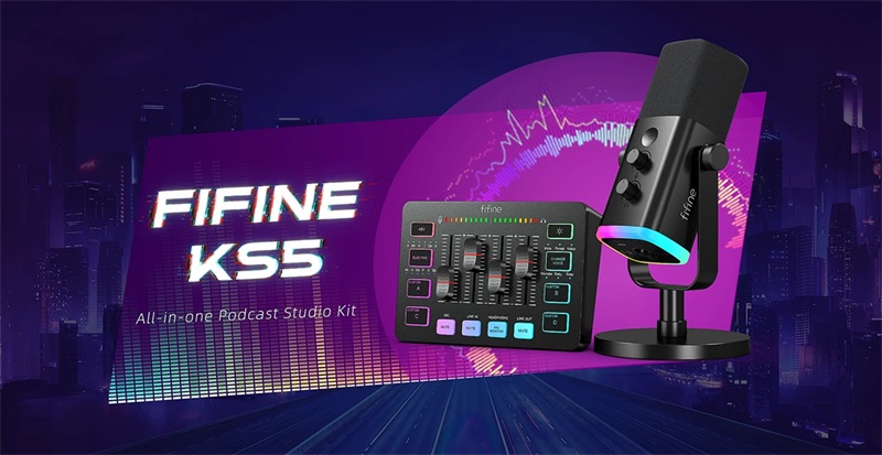 Fifine All-in-One-Podcast-Kit