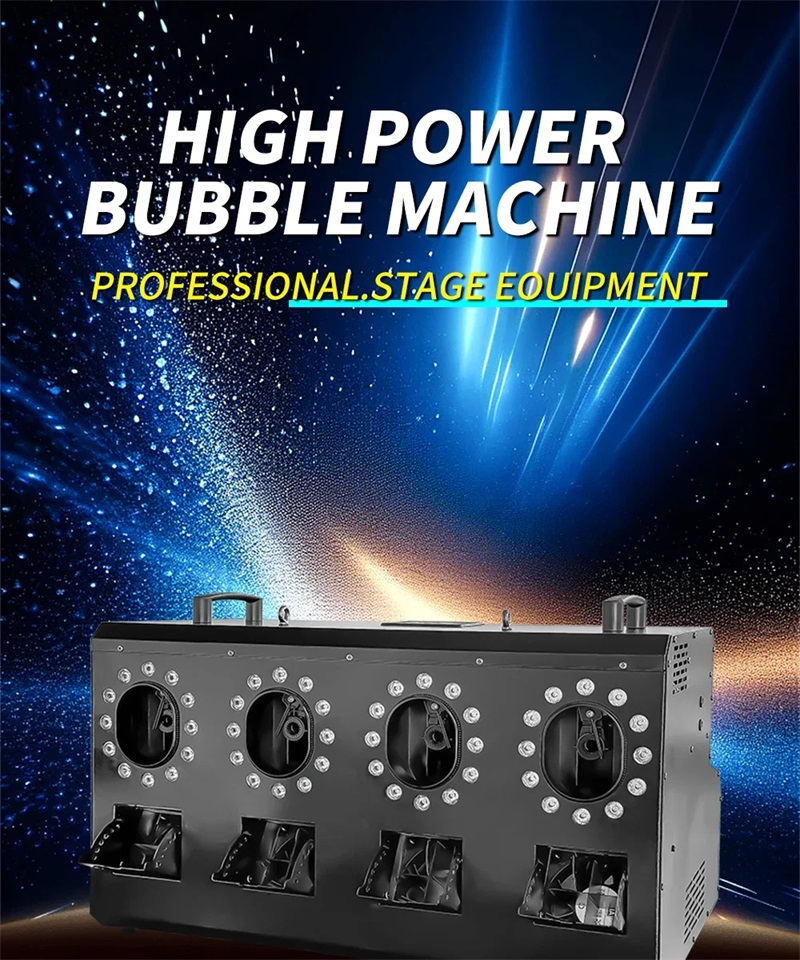 3000W 1500W LED Smoke Bubble Machine