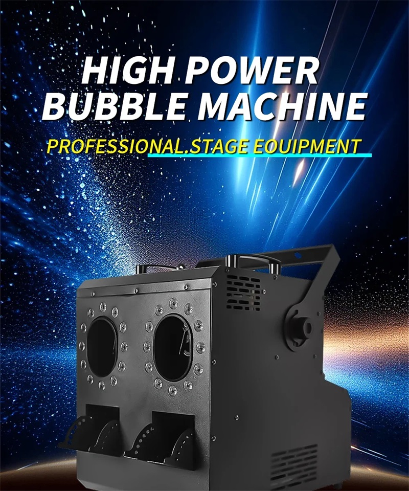 3000W 1500W LED Smoke Bubble Machine