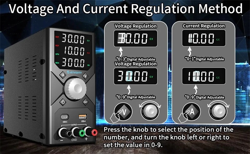 Adjustable DC power supply