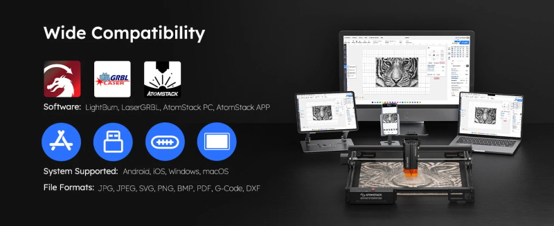 Atomstack A20 pro v2 Lasergravierer 
