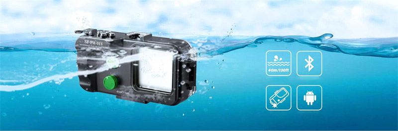 Vivo X100 Ultra underwater case, 40m waterproof, shockproof, adventure-ready