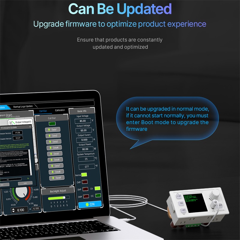 Desktop firmware upgrade,DC regulated power supply