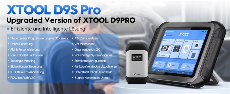 XTOOL D9S PRO