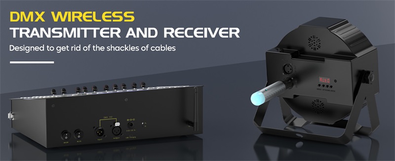 Wireless DMX 512 Konsole