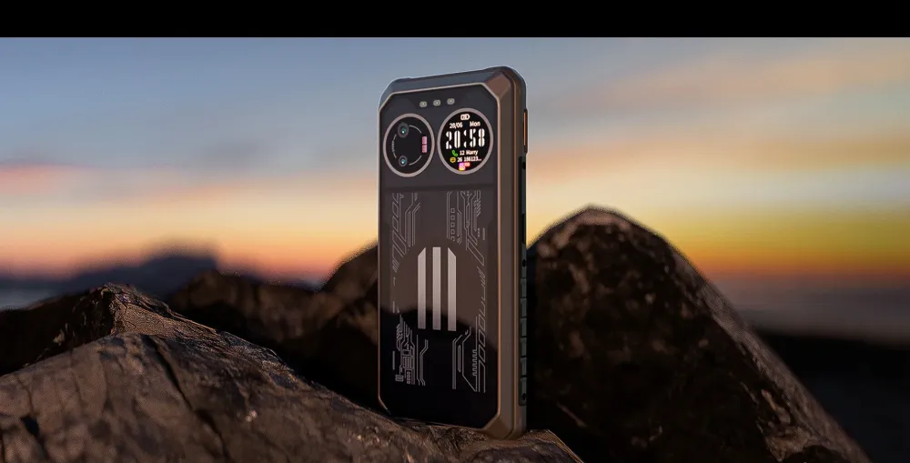 IIIF150 B2 Ultra 5G Rugged Smartphone with 15000mAh Battery, 200MP Camera, 6.8" 120Hz Screen, and Dual-Screen Design