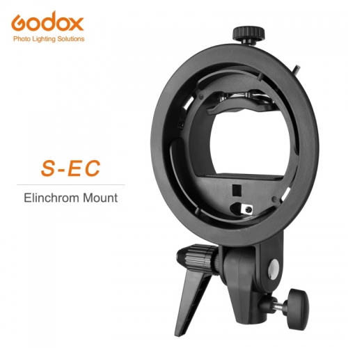 Godox S-Type S-EC speedlite bracket holder for elinchrom mount speedlite flash snoot softbox