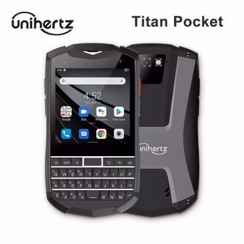 Unihertz Titan Pocket clavier QWERTY Smartphone portable 4g ​​Android 11 6Go 128Go 4000mAh Octa Core double Sim téléphone portable NFC débloqué