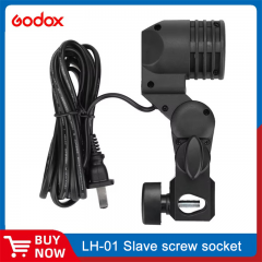 Godox LH-01 Ac Slave Light E27 Douille Support de lampe unique