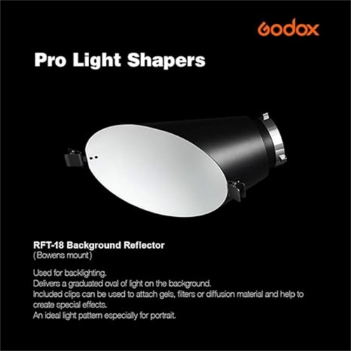 Godox RFT-18 Pro Backaround Reflector (Bowens Mount)