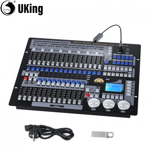 1024 DMX Controller DJ Equipment Dmx 512 Console Large Stage Lighting Controller For Live Concert KTV DJ Club