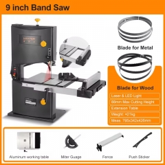 9 Zoll Band Kreissäge Maschine Multifunktions Sägen Kreissäge Jig Saw Holz Sah Mit beiden Klingen