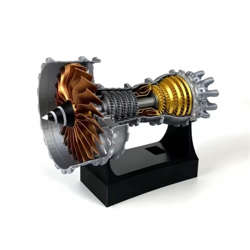 TR900 Turbofan Engine Model Aircraft Engine Kit Turbojet Engine Model Adult Gift Mechanical Science Education Toy