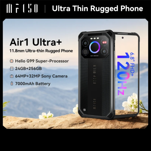 IIIF150 Air1 Ultra+ Robustes Smartphone | 64MP Kamera & 7000mAh Batterie