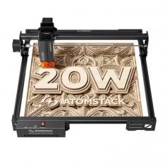 Atomstack A20 pro v2 laser engraver 20w high precision 30000 mm/min high speed engraving