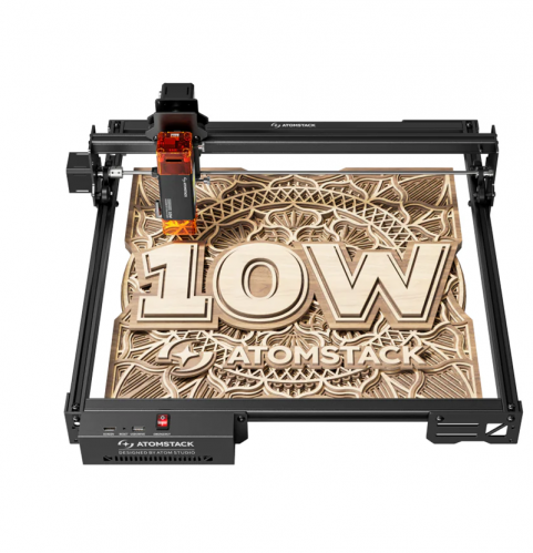 ATOMSTACK A10 PRO V2 10W Laser Engraver 0.06mm High Precision Laser Engraving Machine