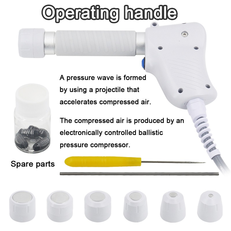 12 bar Pneumatisches Stoßwellentherapiegerät