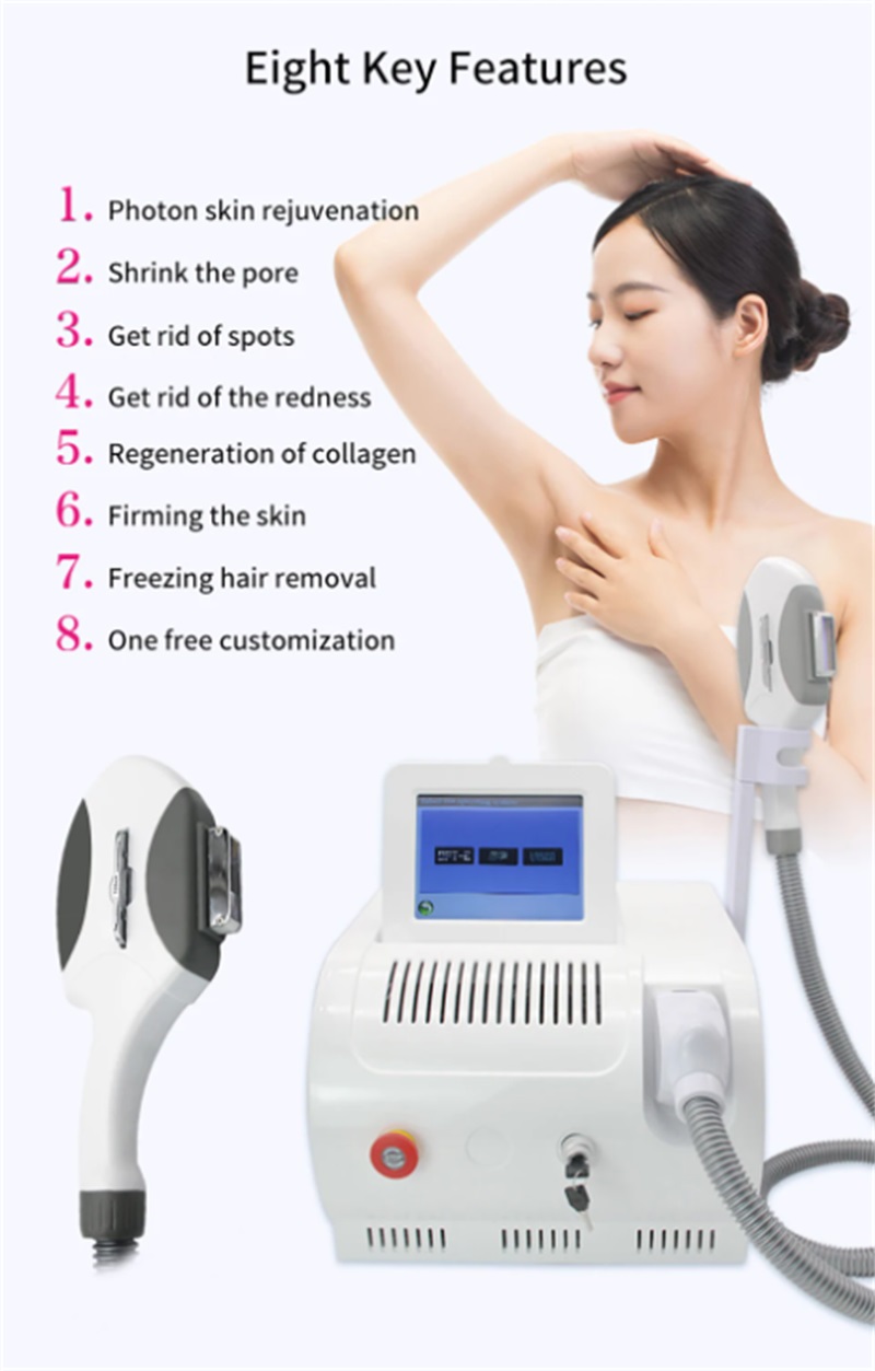 IPL hair removal laser machine