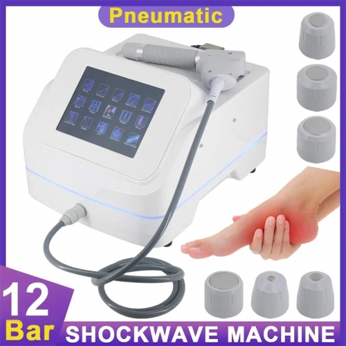 12 bar Pneumatic Shockwave Therapy Device Massage for Body Relaxation New ED Treatment Pain Relief