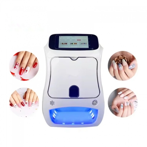 10s fast printing USB DIY 3D Digital Nail Art Printer mobile nails printing dryer fingernail machine