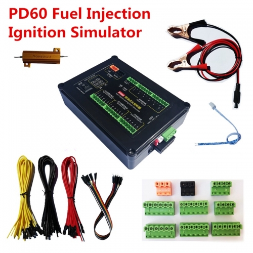 Pd60 fuel injection ignition simulator Ecu maintenance platform test equipment for gasoline diesel vehicle computer board