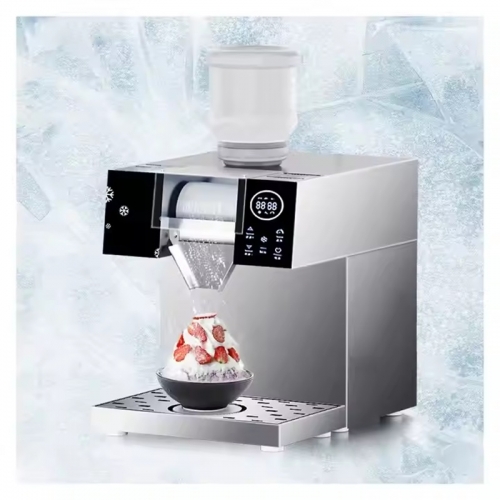 Commercial Milk Snow Bingsu Ice Shaving Machine Fully Automatic Snowflake Ice Machine Korean Bingsu Machine