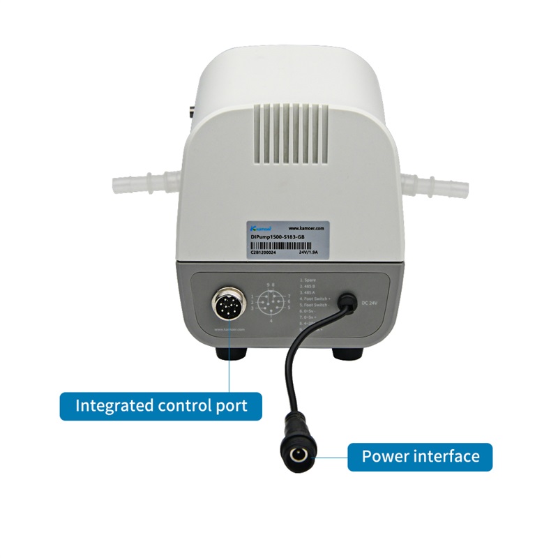 Intelligent peristaltic pump