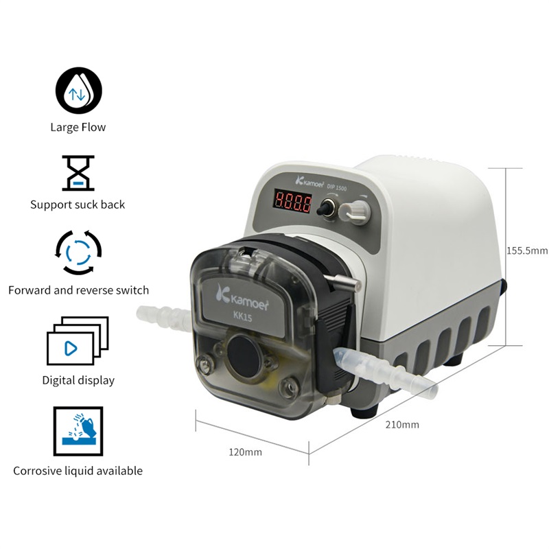 Intelligent peristaltic pump