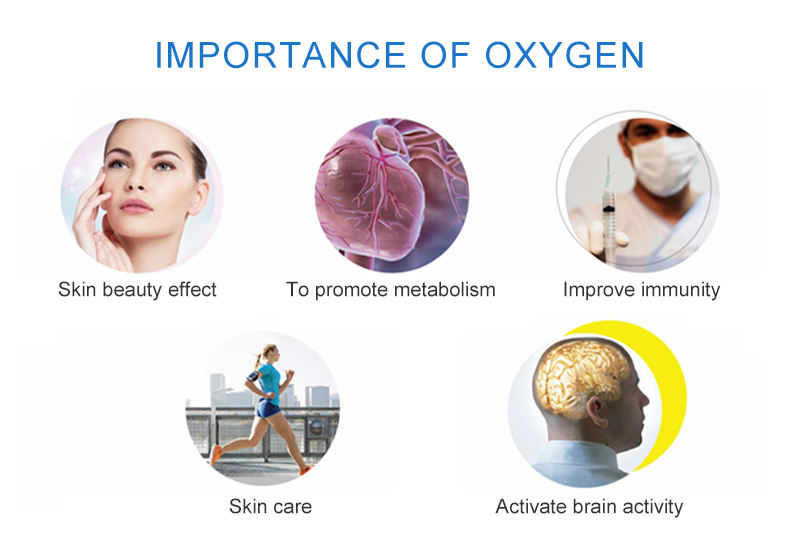 Oxygen facial machine