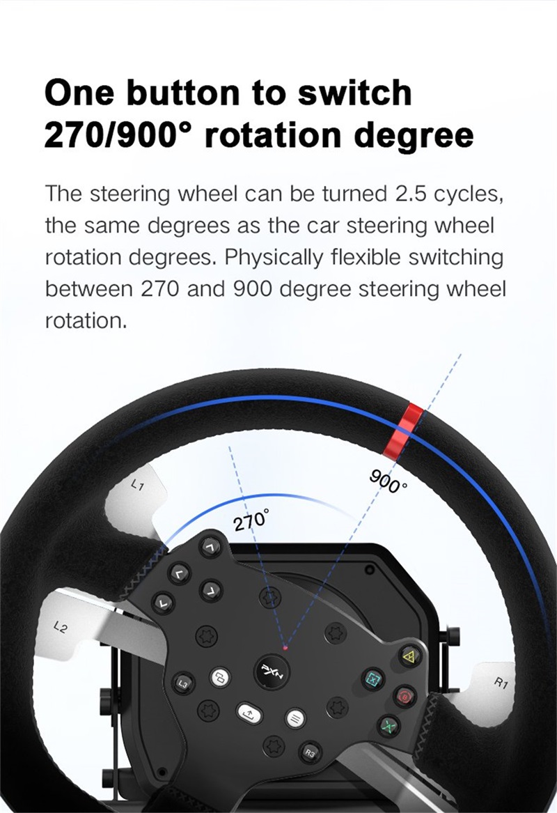 Game Steering Racing Simulator Steering Wheel