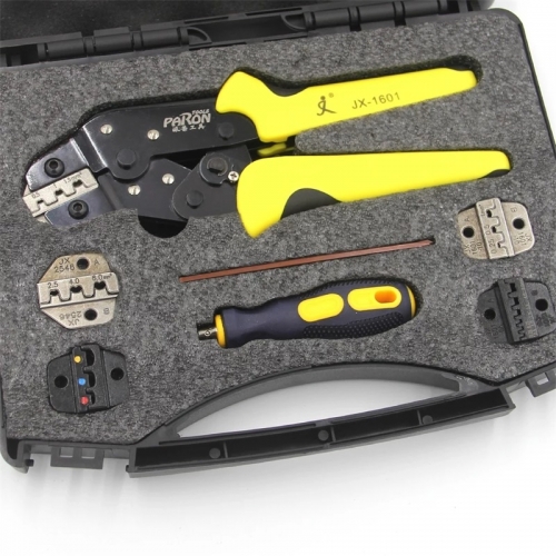 Professional Wire Crimper Engineering Ratchet Terminal Crimping Plier Bootlace Ferrule Crimper Tool Cord End Terminals