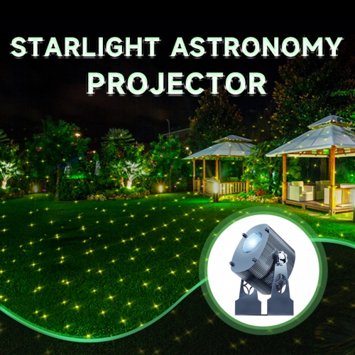 Dynamic starry sky laser projector lighting park courtyard decoration rotating atmosphere light outdoor laser light