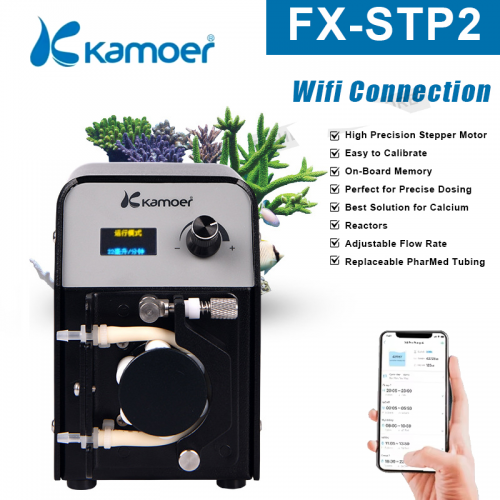 WIFI PerIstaltic Continuous Duty Dosing pump Reef Aquarium Calcium Reactor Circulation pump Self-priming Pumps