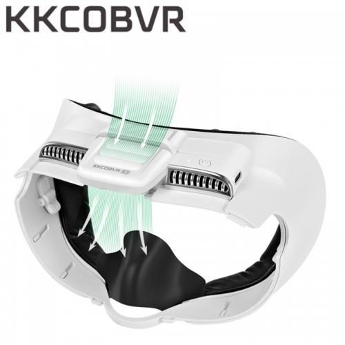 KKKOBVR K3 Mirror Mist Removal Fan Compatible with Quest 3 to Maintain Facial Ventilation