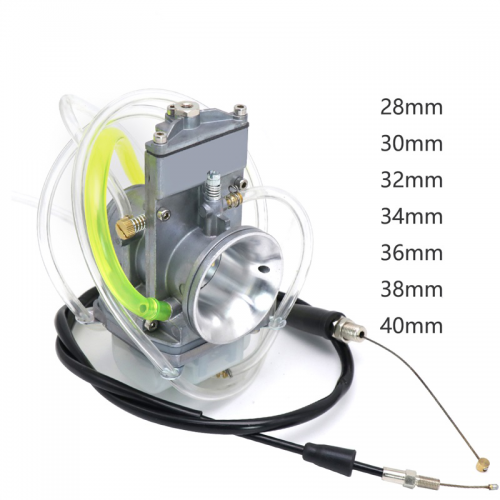 38mm 40mm for Lectron High Speed ​​Adjustable Power Jet Carburetor with Cable for YZ250F KX250F RMZ250 CRF250R CRF450R