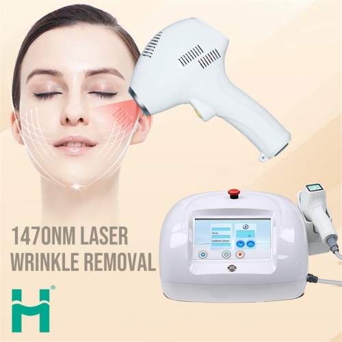 1470nm diode laser wrinkle removal machine repair facial skin tightening removal stretch marks belly wrinkle beauty machine