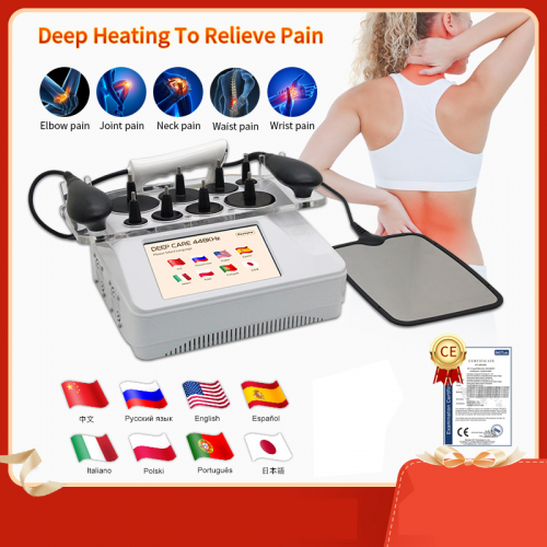 448kHz HF and Micros current Technology CET RET RF Physiotherapy Deep Warm 12CM Pain Relieve Weight Lose Firming Skin Slimming