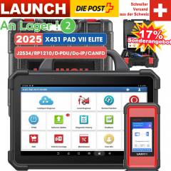 LAUNCH X431 PAD VII ELITE Outil de diagnostic de voiture professionnel Scanner automatique OBD2 Outil de diagnostic automobile Codage et programmation