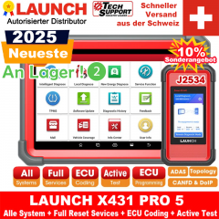 LAUNCH X431 PRO5 Profi KFZ OBD2 Diagnosegerät  NEUE Version 2025