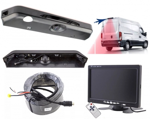 IVECO Daily 6 Transporter 2015-2021 caméra de recul avec feu stop et moniteur 7"