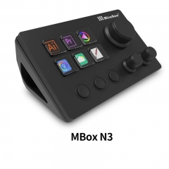 Mirabox N3 Streamdeck Tastatur Bildschirm Knopf Anpassung Makro Mini Tastatur Visuelle Desktop-Konsole für Desktop-Computer Geschenke