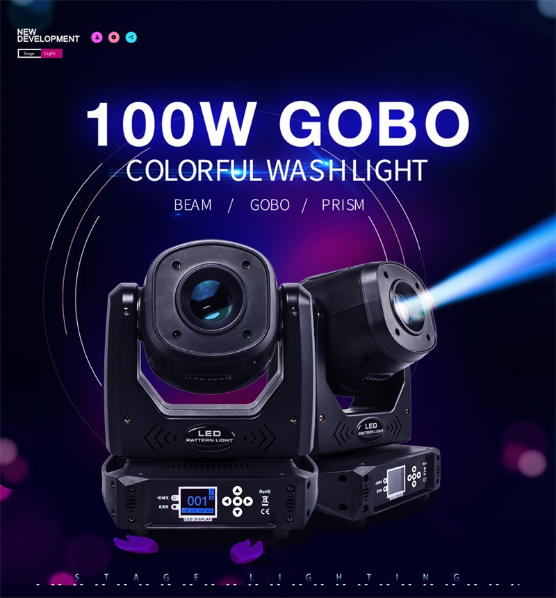 Projecteur LED Gobo 100 W