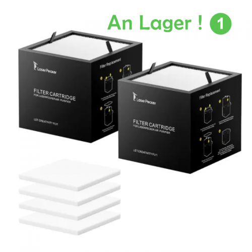 LaserPecker Filter Pack für Desktop Luftreiniger (2 Packs)