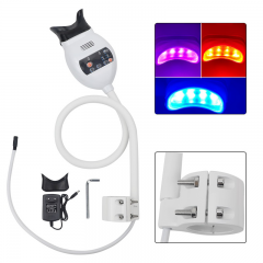 Dental Cold Light Lamp 3 Color Desk Tooth Whitening Machine Bleaching Accelerator Device LED Light Dentistry Equipment