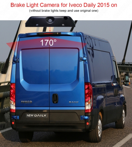 1280x720P  Night Vision Rear View Camera for Iveco Daily VI 2015-2019